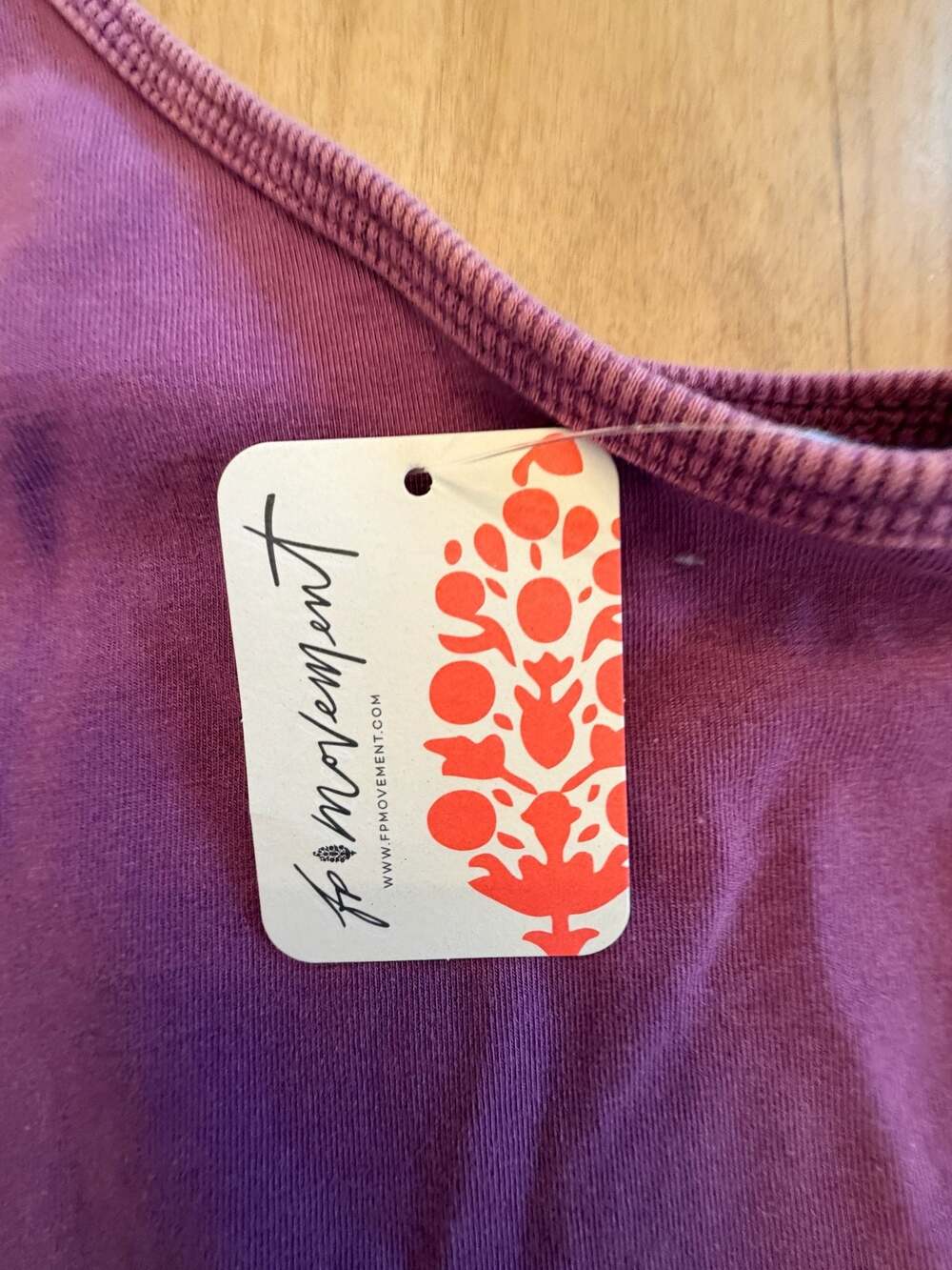 FP Movement Hot Shot Onesie Deep Mulberry Size M - Picture 7 of 9